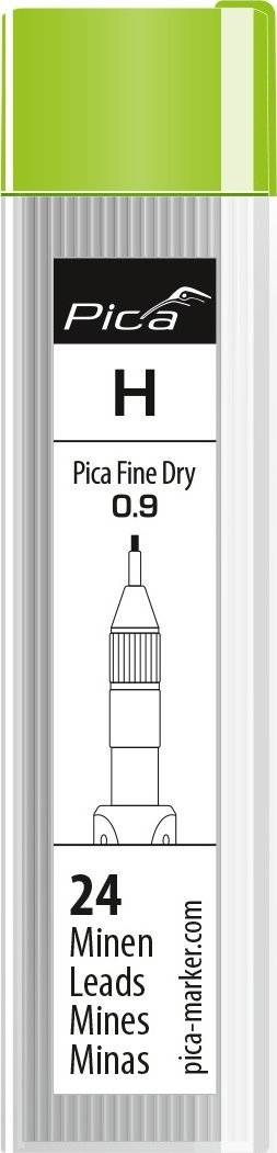 Set marker Pica Fine Dry 7070 7050, majë 0.9mm, jeshile dhe e zezë