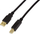 Kabllo USB LogiLink UA0265, USB A në USB B, 15 m, i zi