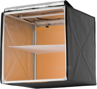 Çadër fotografike FreePower shadowless, kube, e zezë
