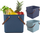 Çantë shumëpërdorimshe Rotho Multibag Classic Albula, 40L, plastike, blu pastel