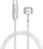 Kabllo USB LogiLink USB C në MagSafe 2, 1.8 m, argjend