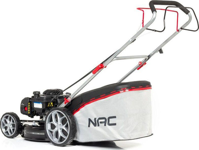 Makinë prerëse për bari NAC LS46‑500E‑HSS‑JR, 140 cm, 46 cm gjerësi prerjeje, e zezë