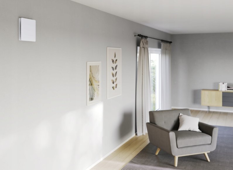 Recuperator ventilimi Stiebel Eltron VLR 70 L, për dhoma deri 100 m², i bardhë 2