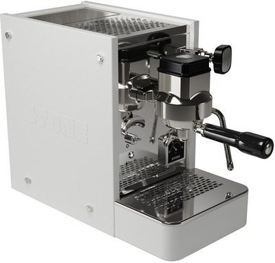 Makina për espresso Stone Premium Portafilter Lite, kompakte, presion i lartë, e bardhë