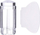 Stemper thonjsh transparent për nail art, silikon i butë me kapak mbrojtës, krejt transparent