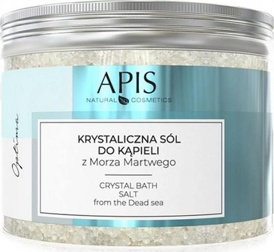 Kripë banje Apis Optima, kripë kristalore Deti i Vdekur, anticelulit, transparente