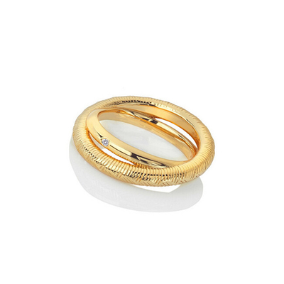 Unazё Hot Diamonds DR229 Double Jac Jossa Hope