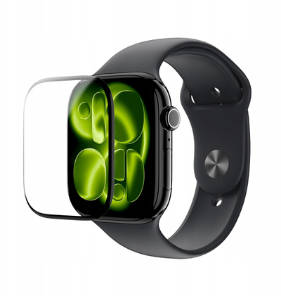 Folie mbrojtëse Amazingthing Radix për Apple Watch Series 11, xham i temperuar, 42mm, transparente