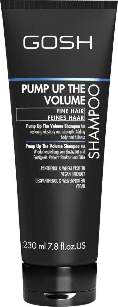 Shampo GOSH Pump Up The Volume, për flokë të hollë, 230ml