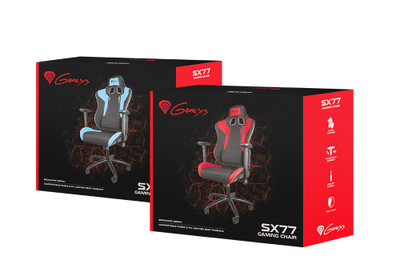 Karrige Natec NITRO 770, 150 kg, e zezë/e kuqe