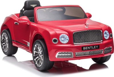 Makina elektrike për fëmijë Lean Toys Bentley Mulsanne, 12V, telekomandë, e kuqe me shkëlqim