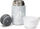 Termos Nuvita Thermos, 500 ml, dorezë silikoni, i bardhë