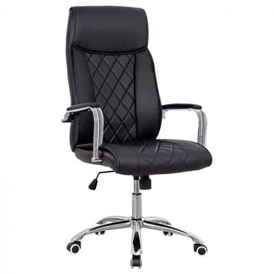 Karrige zyre e zezë 64×68×116–123 cm (HM1104.01), zezë