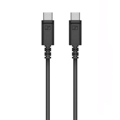 Kabllo USB C Sennheiser, C në C, 1m, e zezë