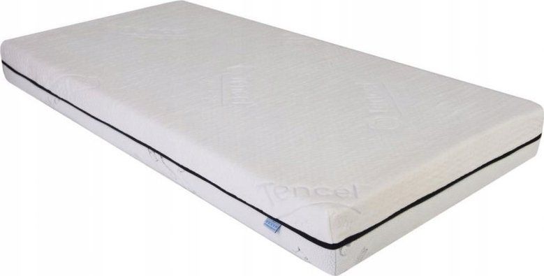 Dyshek ortopedik për bebe BabyMatex ECO, 120x60x10cm, latex natyral, i bardhë