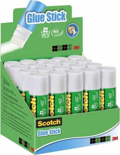 Ngjitës stik 3M Scotch Office, 21g, i bardhë