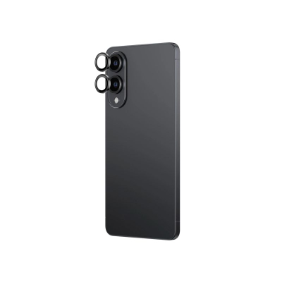 Заштита за камера Amazingthing Radix AR Lens Glass за Samsung Galaxy S25 Edge, 0.5mm, 1 парче, црна
