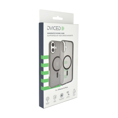 Dviced MagSafe iPhone 16 Plus Smoke Case, Black