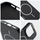 Këllëf telefoni 4Kom FRAME MAG për iPhone 12 Pro, i përshtatshëm me MagSafe, i zi