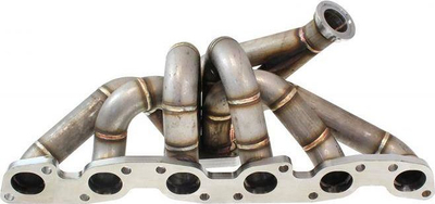 Kolektor shkarkimi TurboWorks Nissan RB26 Twin Scroll EXTREME, çelik inox, flanxhë T4 twin