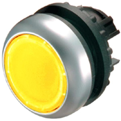Buton i sheshtë Eaton M22-DRL-Y, i verdhë