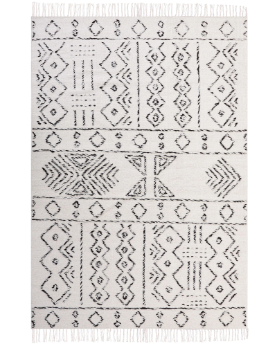 Tapet leshi Beliani ALKENT, 160 x 230 cm, bardh e zi