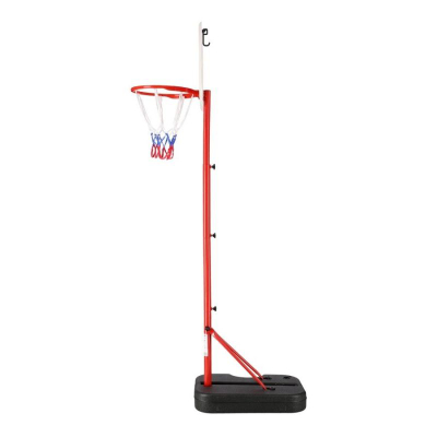 Kosh basketbolli NILS ZDK881G, për kalamaj, me lartësi që rregullohet, i kuq