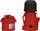 Prizë industriale T2UK SP13301, 16A, 5P 400V, IP54
