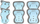 Set mbrojtës Spokey Shield 940928 940929, 3 pjesë, për kalamaj, i zi