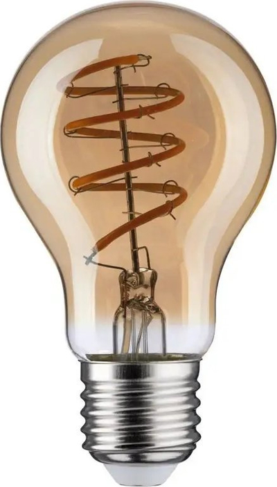 Llambë LED Paulmann 28952 E27, 5W, që zbehet, ngjyrë ari