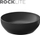 Lavamanë countertop Cersanit Larga Round K677-019, 40x40 cm, keramikë ROCKLITE, anthracite matt