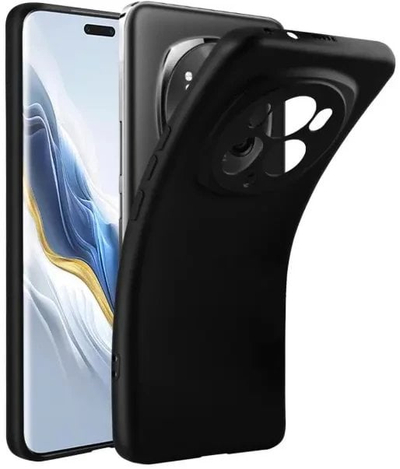 Mbulesë Mocco Matt Back Case për Honor Magic 6 Lite, TPU, mat, e zezë