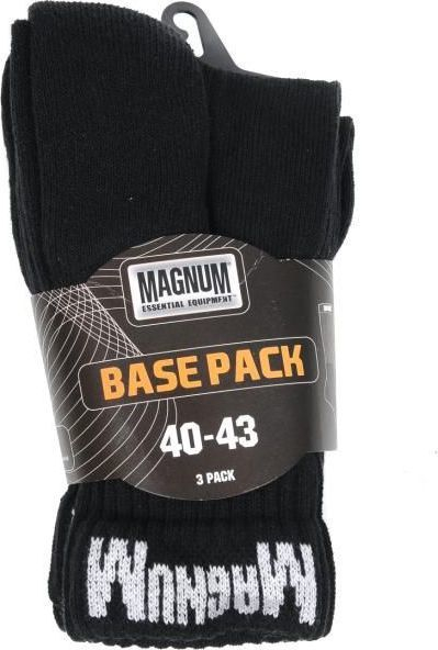 Çorape Magnum Base Pack, të zeza, nr. 44-47
