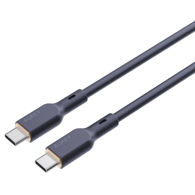 Kabllo USB Aukey CB-SCC101, USB-C në USB-C, 1 m, 100W, i zi