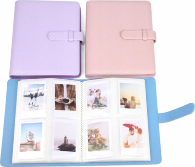 Album foto LoveInstant Photo Album Silver Shine, 256 foto, për Fujifilm Instax Mini, argjendtë