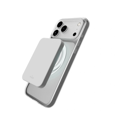 Mbulesë telefoni Puro PUIPC17P69LITEMAGTR për iPhone 17 Pro Max, me MagSafe, transparente me të bardhë