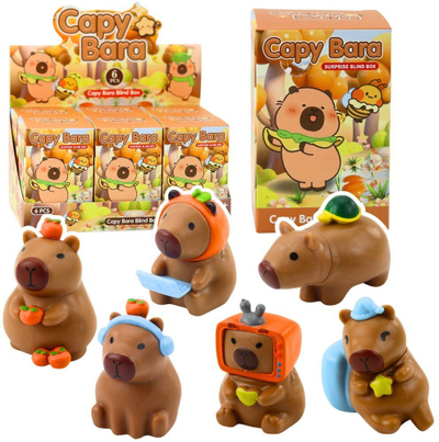 Lodër surprizë LEAN Toys Capybara, figurinë plastike, blind box