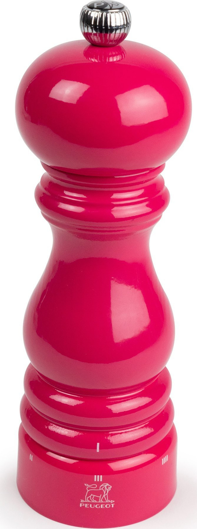 Рачен млин за пипер Peugeot Paris u'Select 18 cm, дрво, розова candy