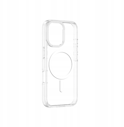 Mbulesë telefoni Amazingthing Minimal Mag Case për iPhone 16, me unazë magnetike, transparente