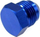 Tapë alumini TurboWorks AN12 Plug, për sisteme vaji dhe karburanti, blu