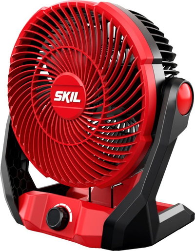 Ventilator pa kabëll Skil 3164, 20V, motor brushless, i kuq e zi
