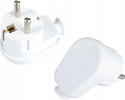 Prizë këndore Montis WT-50 Uni-Schuko, 16A, IP20, e bardhë