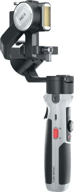 Stabilizator dore Zhiyun Crane M2S, 3 aksesh, për kamera dhe telefon, gri e zezë
