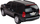 Makinë lodër me pult Leantoys Cadillac Escalade R/C, shkallë 1:16, me drita edhe zë, e zezë