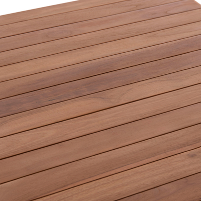 Tapetë tavoline Hm SQUARE HM18137, dru teak, 80x80 cm, natyrale