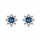 Vathë Brilio Silver Flowers EA577WB