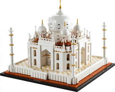 Set Lego Architecture Taj Mahal, model arkitekture, dekor koleksionistësh, shumëngjyrësh