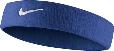 Shirit për kokë Nike Swoosh NN07402, njëngjyrësh, uniseks, blu