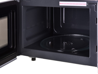 Mikrovalë Sharp YC-PS204AE-S, 20L, 700W, e zezë argjend
