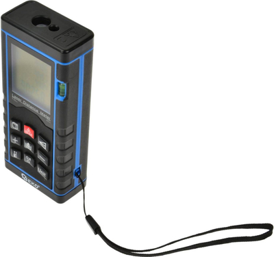 Matës lazer distance Geko G03350, 0.05-40 m, ekran me dritë, i zi